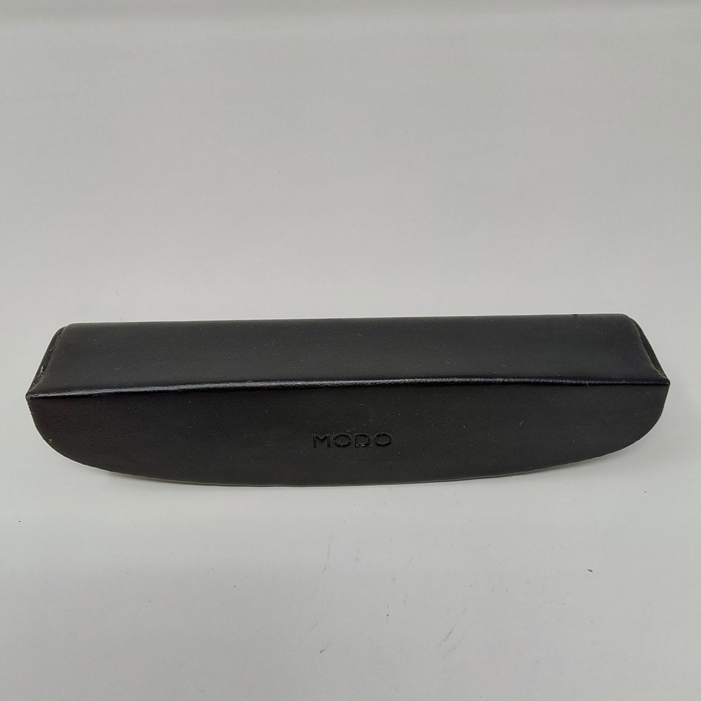 Authentic MODO Eyeglasses Sunglasses Semi-hard Case Black Clamshell Replacement